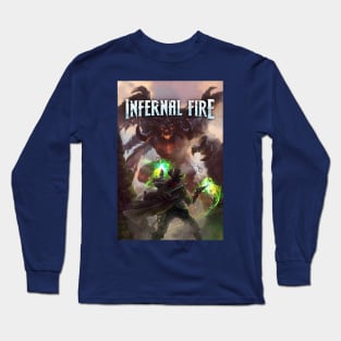 Infernal Fire: Legends of the Wild Weird West Long Sleeve T-Shirt